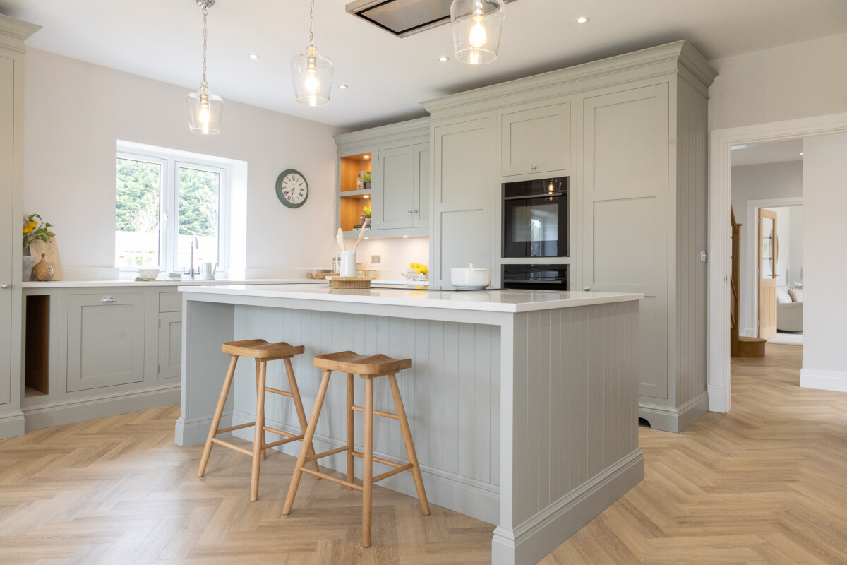 Peachstone Homes (43) Alice Peachstone, Managing director of Peachstone New Homes inspects a property development